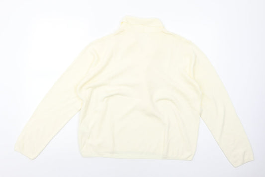 Womens UK Size 18 Preworn Ivory Pullover Jumper
