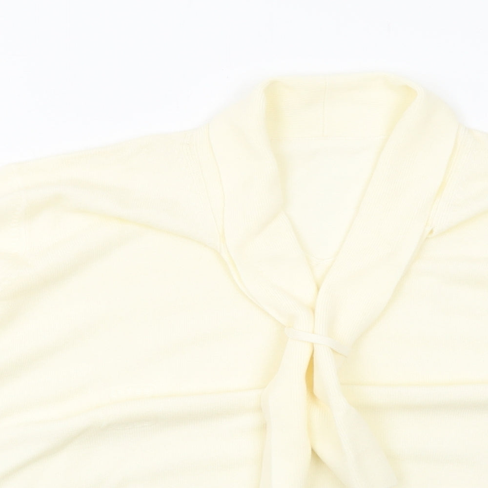 Womens UK Size 18 Preworn Ivory Pullover Jumper