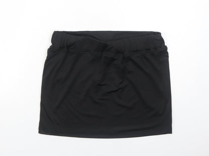 Nearkin Womens Black Polyester Bandage Skirt Size L