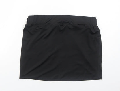 Nearkin Womens Black Polyester Bandage Skirt Size L