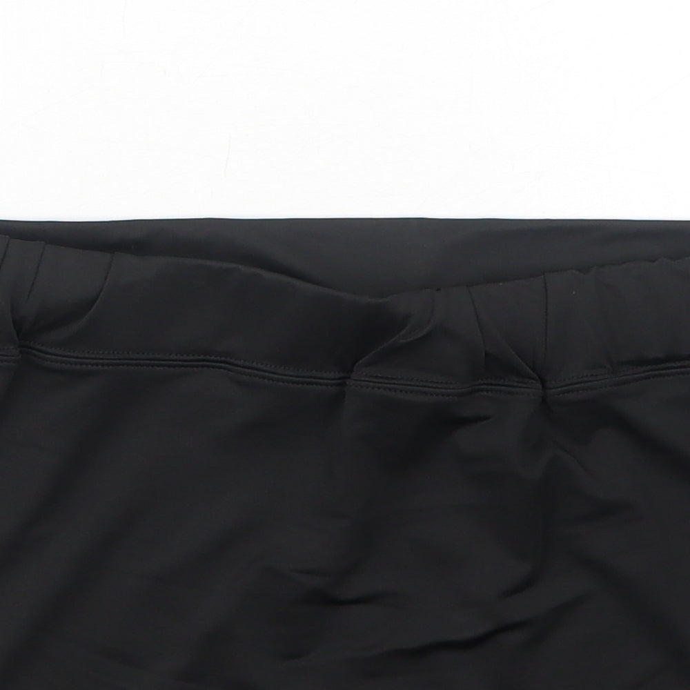 Nearkin Womens Black Polyester Bandage Skirt Size L