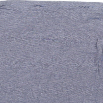 H&M Womens Blue Striped Cotton Bandage Skirt Size S