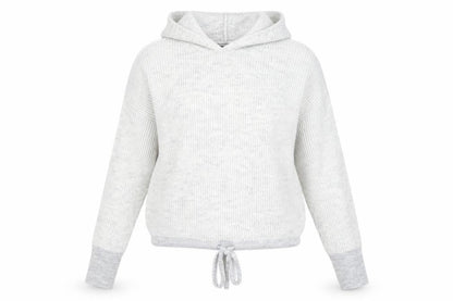 Primark Womens Grey Acrylic Pullover Hoodie Size XS Pullover