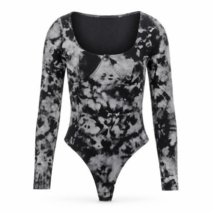 Womens UK Size 6 PRETTYLITTLETHING One-Piece Black Bodysuit