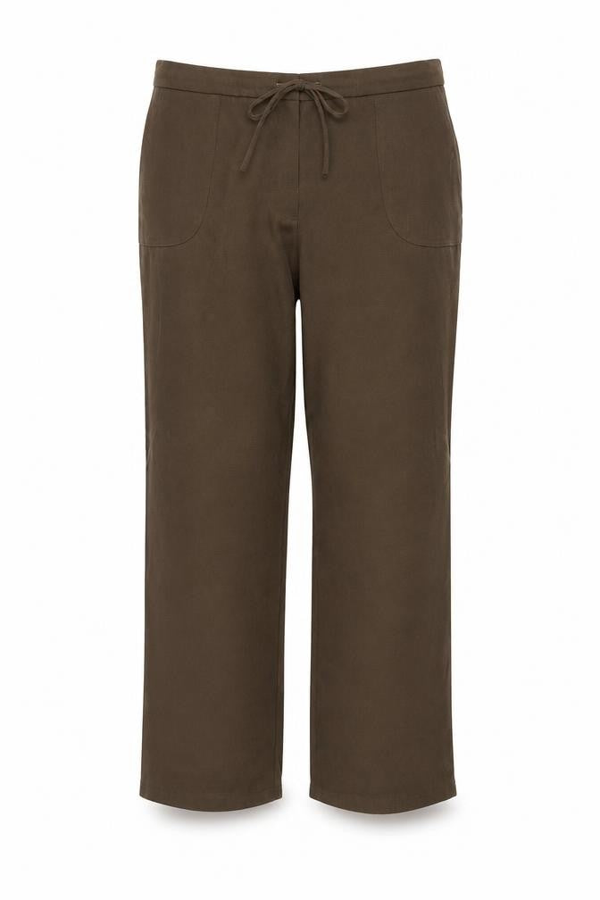 Womens UK Size 30 Casual Comfort Regular Fit  Brown Trousers