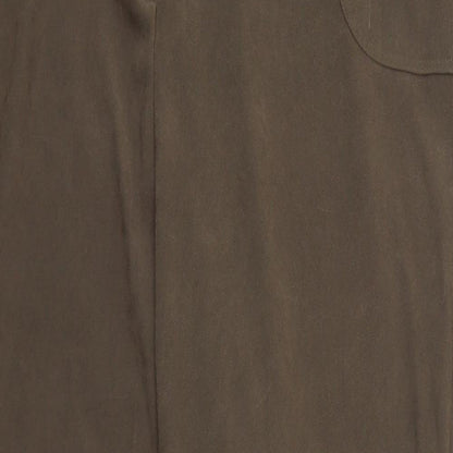 Womens UK Size 30 Casual Comfort Regular Fit  Brown Trousers
