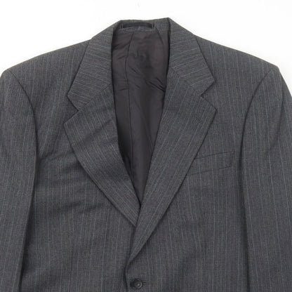 Mens UK Size 40 Marks and Spencer Regular Grey Suit Jacket