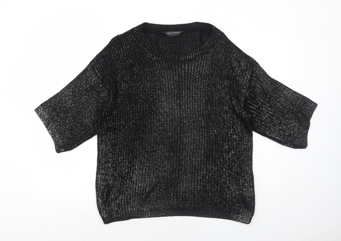Womens UK Size M Dorothy Perkins Black Pullover Jumper