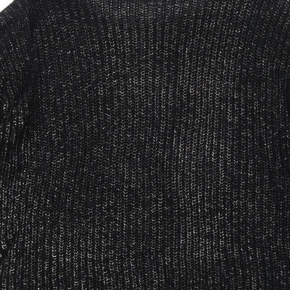 Womens UK Size M Dorothy Perkins Black Pullover Jumper