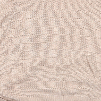 Womens UK Size L Peacocks Pink Pullover Jumper