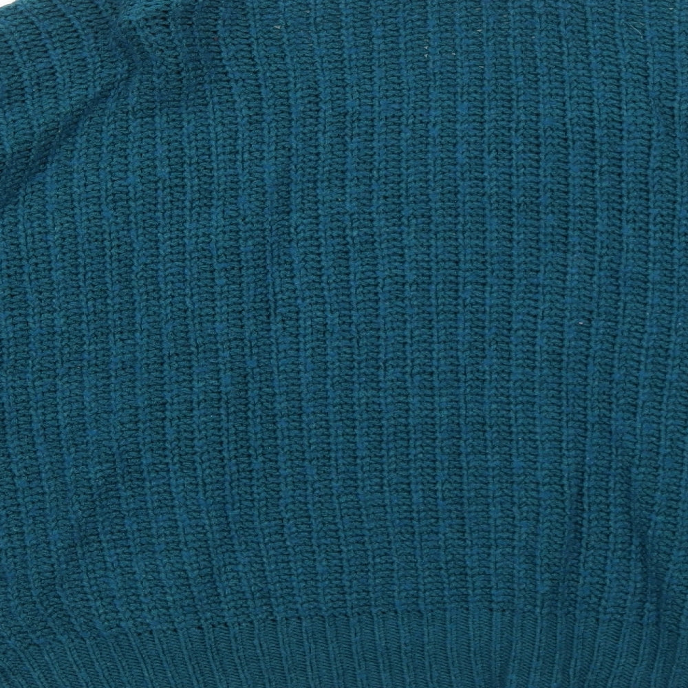 Womens UK Size S Be Beau Blue Pullover Jumper