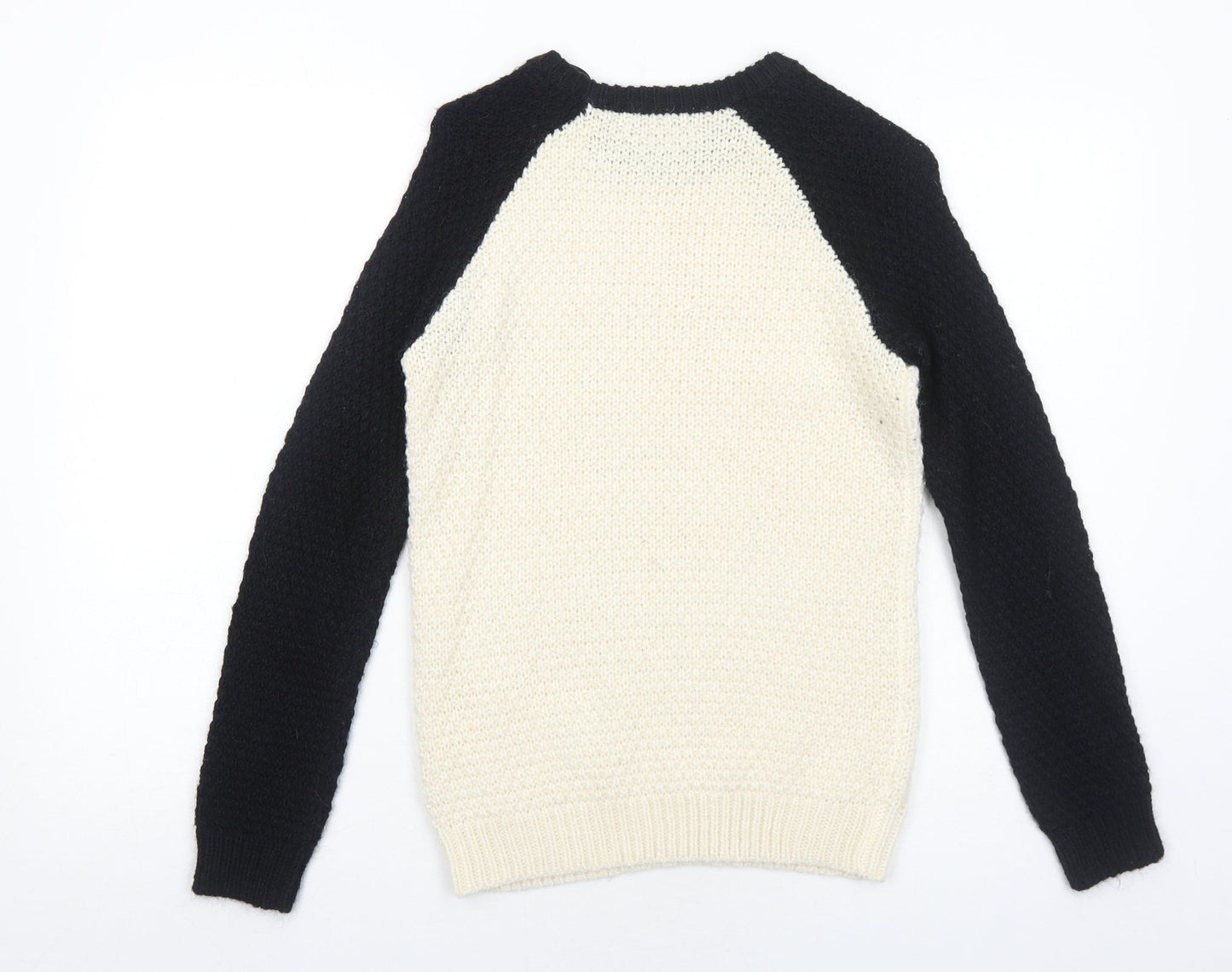 Womens UK Size 6 Marks and Spencer Ivory Pullover Jumper