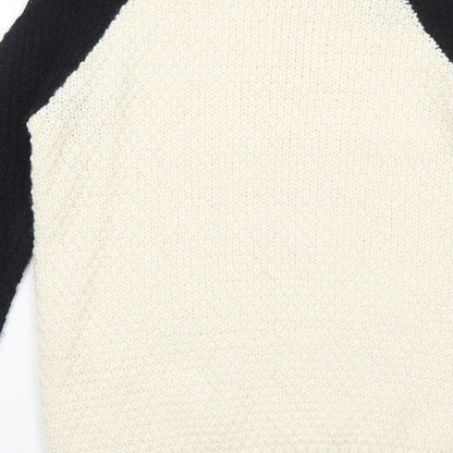 Womens UK Size 6 Marks and Spencer Ivory Pullover Jumper
