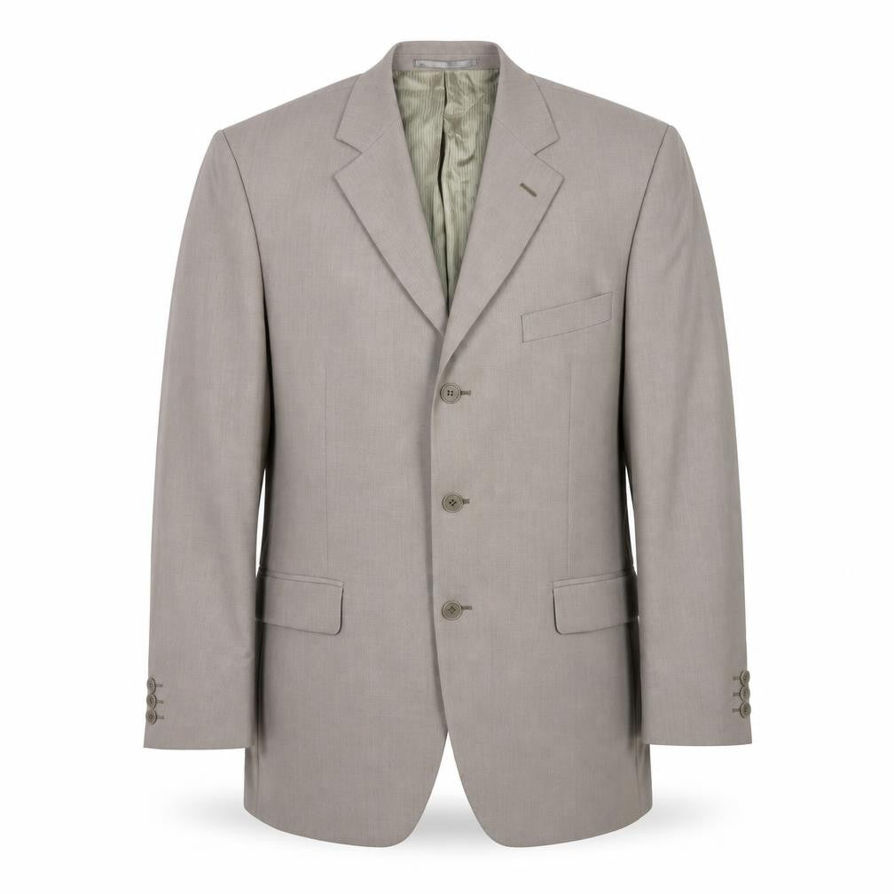 Mens UK Size 40 Burton Regular Beige Suit Jacket