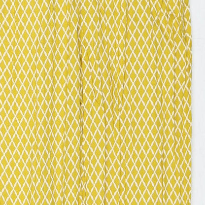 Womens UK Size 8 Marks and Spencer Regular Fit  Yellow Trousers