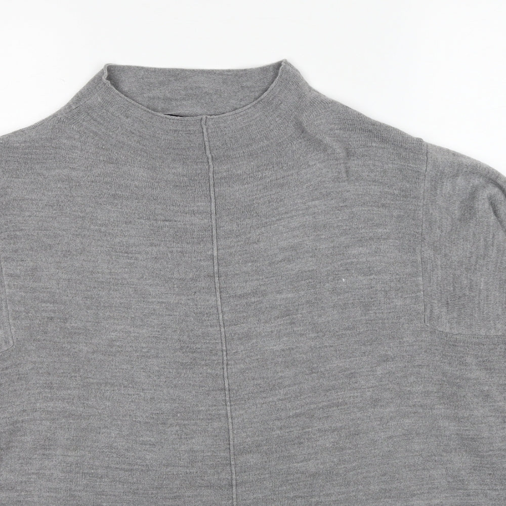 Womens UK Size L Marks and Spencer Grey Pullover Jumper