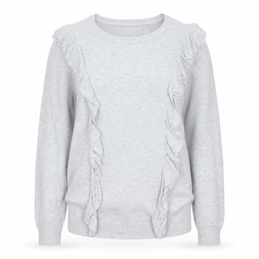 Womens UK Size 12 Peacocks Grey Pullover Jumper