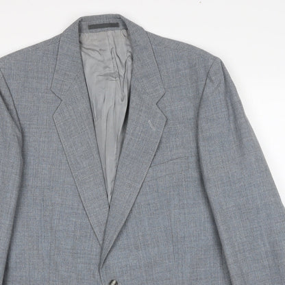 Mens UK Size M Marks and Spencer Regular Grey Suit Jacket