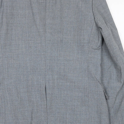 Mens UK Size M Marks and Spencer Regular Grey Suit Jacket