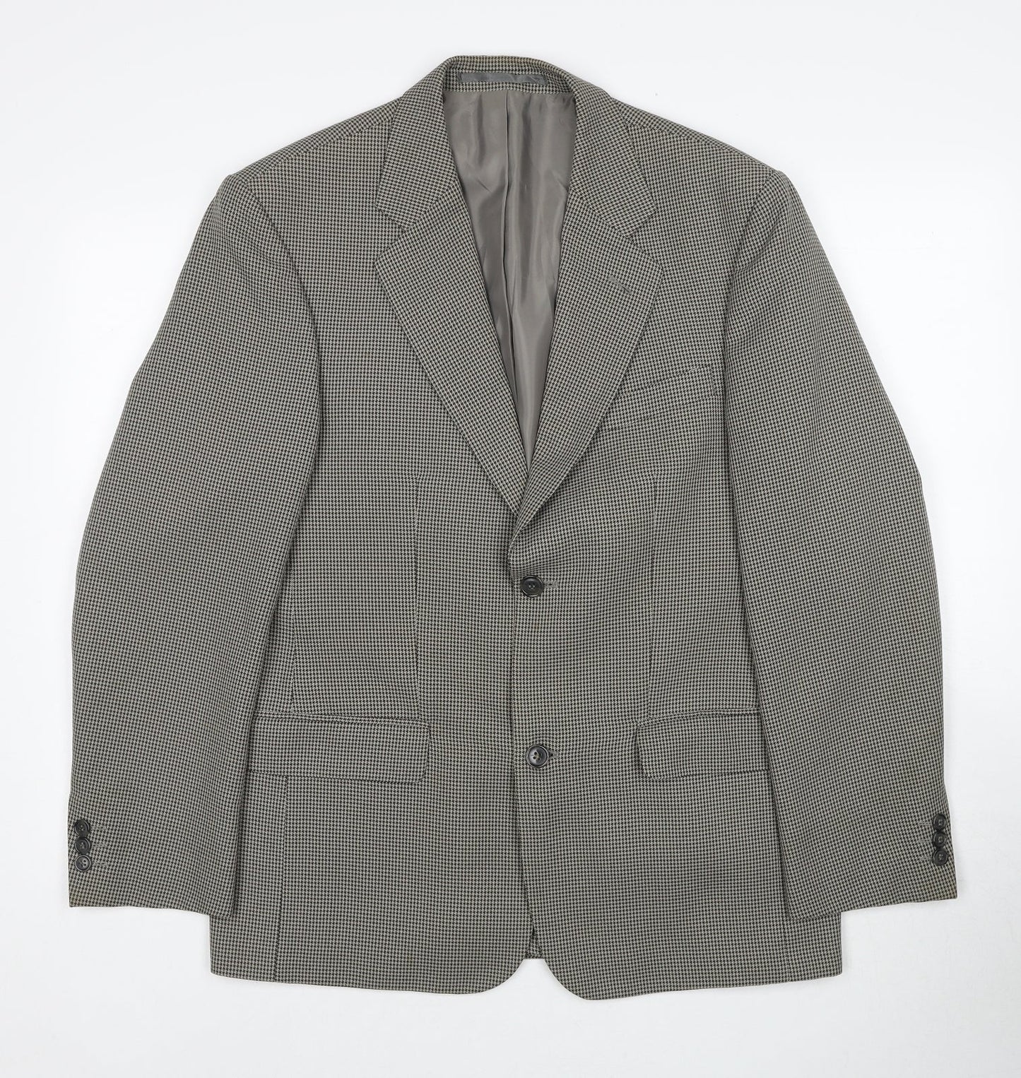 Mens UK Size 38 Simon Taylor Regular Beige Suit Jacket