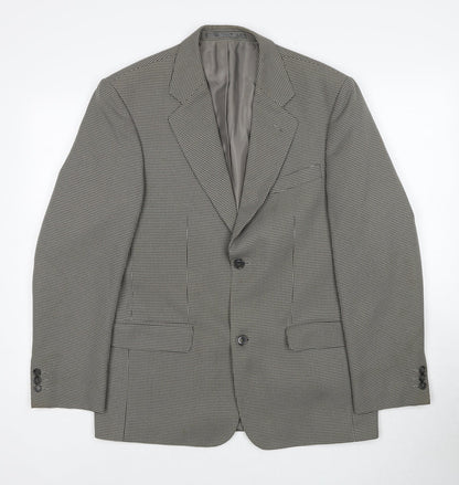 Mens UK Size 38 Simon Taylor Regular Beige Suit Jacket