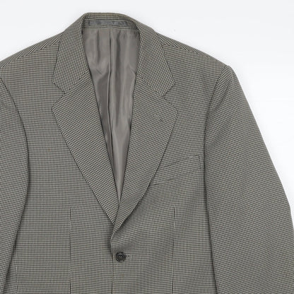 Mens UK Size 38 Simon Taylor Regular Beige Suit Jacket