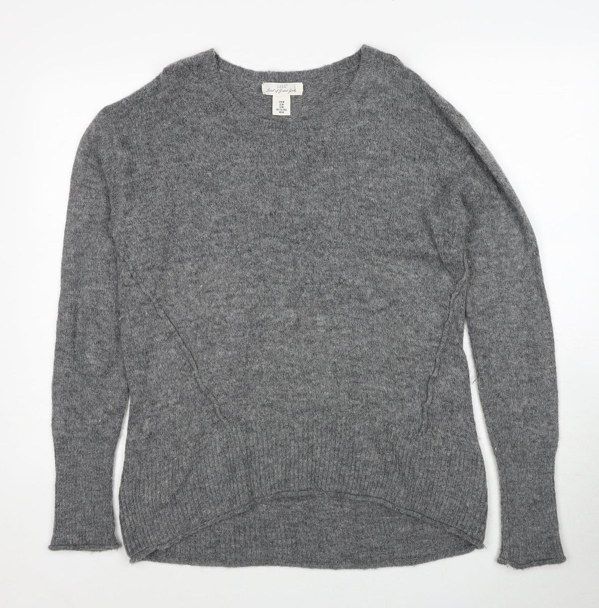 Womens UK Size M H&M Grey Pullover Jumper