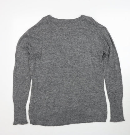 Womens UK Size M H&M Grey Pullover Jumper