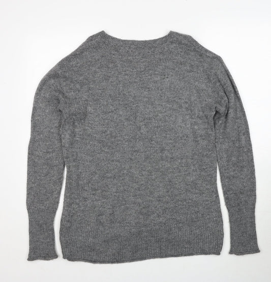 Womens UK Size M H&M Grey Pullover Jumper