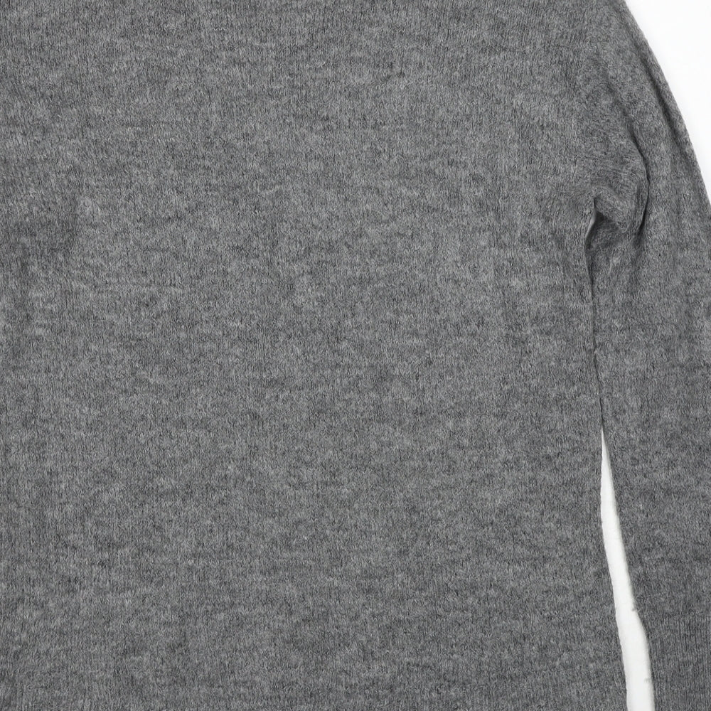 Womens UK Size M H&M Grey Pullover Jumper