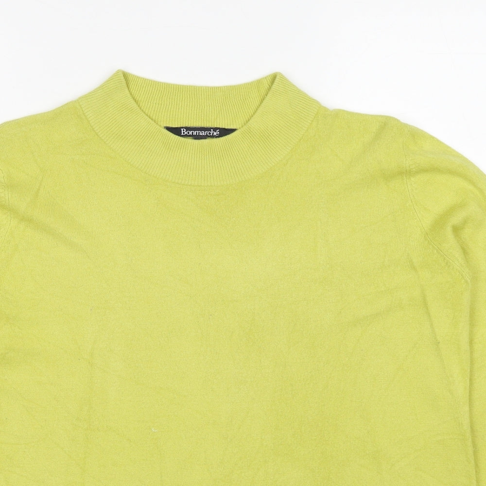Womens UK Size 16 Bonmarché Yellow Pullover Jumper