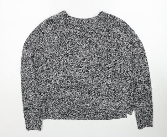 Womens UK Size S H&M Black Pullover Jumper