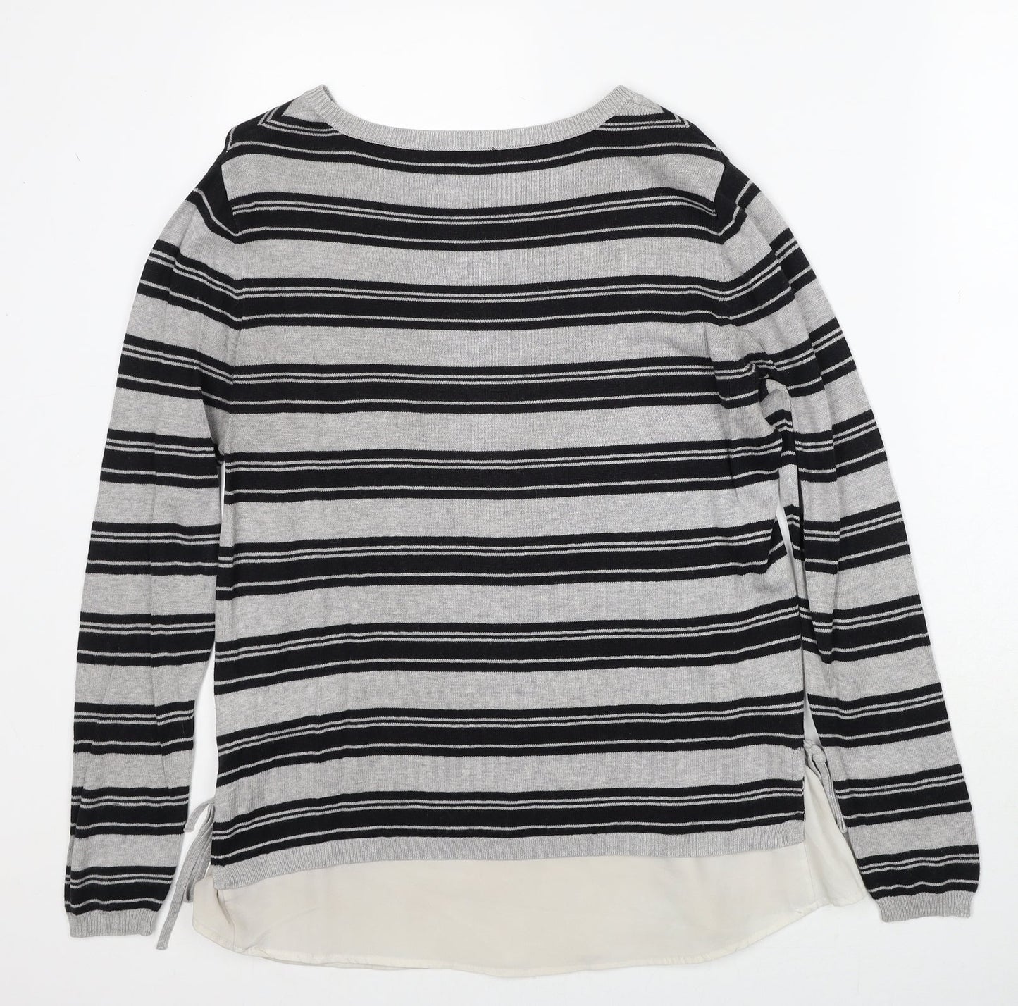 Womens UK Size 14 Dorothy Perkins Grey Pullover Jumper