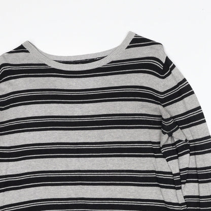 Womens UK Size 14 Dorothy Perkins Grey Pullover Jumper