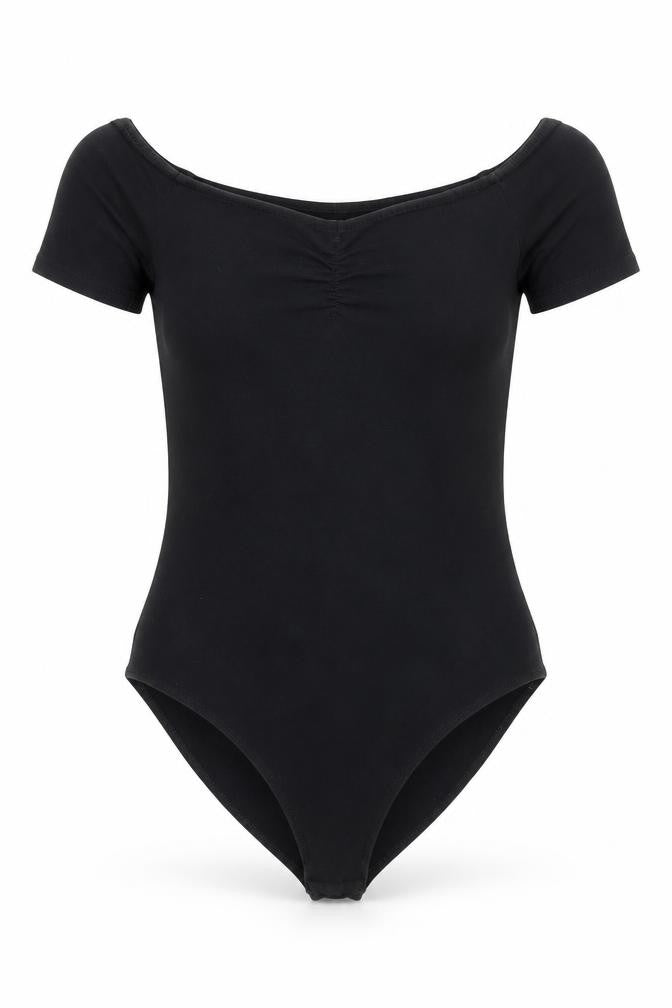Womens UK Size 10 Miss Selfridge One-Piece Black Bodysuit
