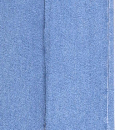 Denim & Co. Womens Blue Cotton Skinny Jeans Size 8 Regular Zip