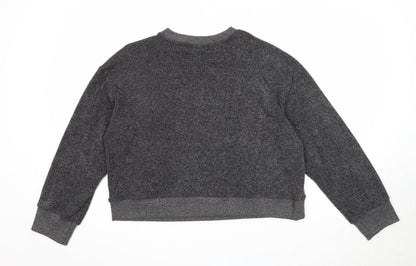 Womens UK Size L Zara Grey Pullover Jumper