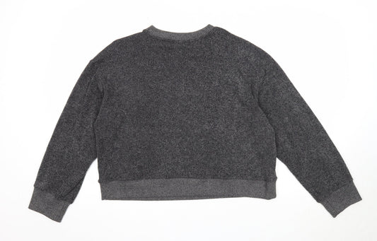 Womens UK Size L Zara Grey Pullover Jumper