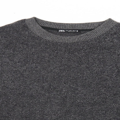 Womens UK Size L Zara Grey Pullover Jumper
