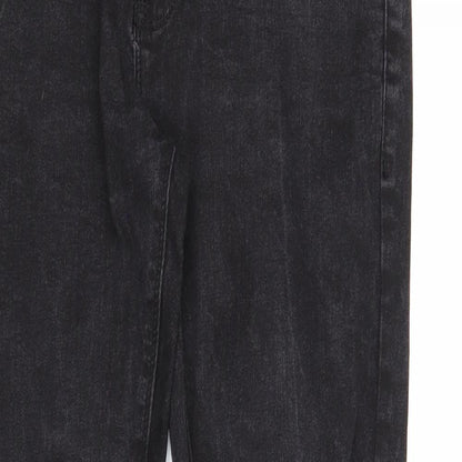365 Denim Mens Black Cotton Skinny Jeans Size 30 in Regular Zip