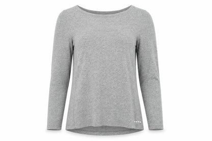 Soluxe Womens Grey Polyester Pullover Casual Size S Round Neck Pullover