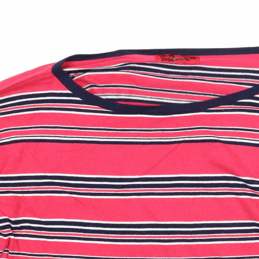 Womens UK Size 10 NEXT Pink Pullover Jumper