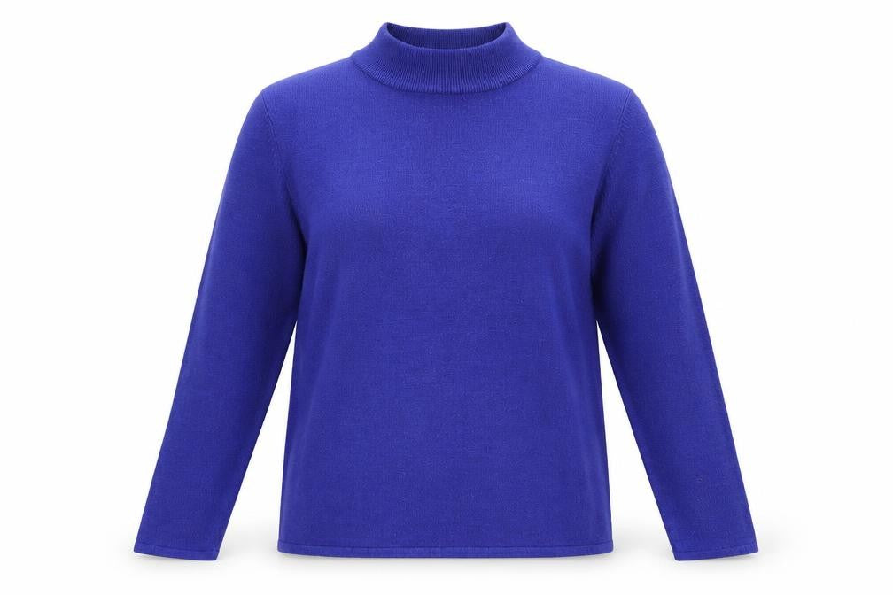 Womens UK Size M Bonmarché Blue Pullover Jumper