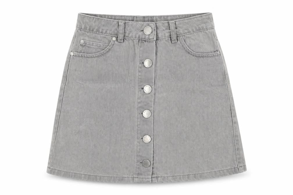 Womens UK Size 6 Miss Selfridge A-Line Denim Skirt