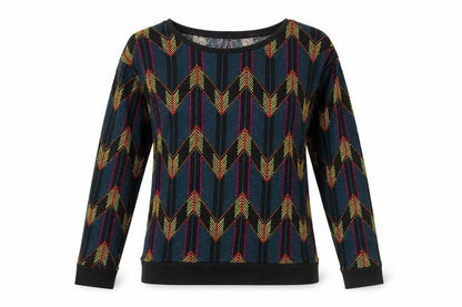 Womens UK Size XS H&M Multicoloured Pullover Sweatshirt