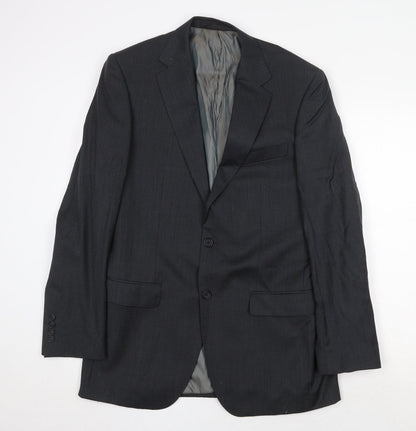 Mens UK Size 40 Marks and Spencer Regular Grey Suit Jacket