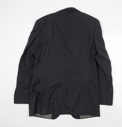 Mens UK Size 40 Marks and Spencer Regular Grey Suit Jacket