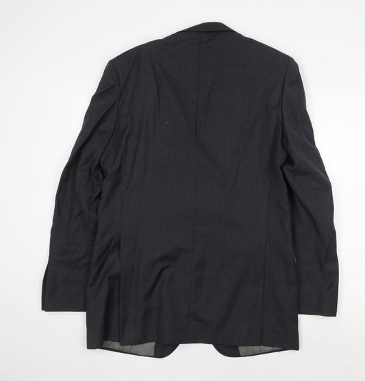Mens UK Size 40 Marks and Spencer Regular Grey Suit Jacket