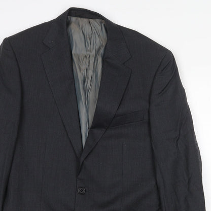 Mens UK Size 40 Marks and Spencer Regular Grey Suit Jacket