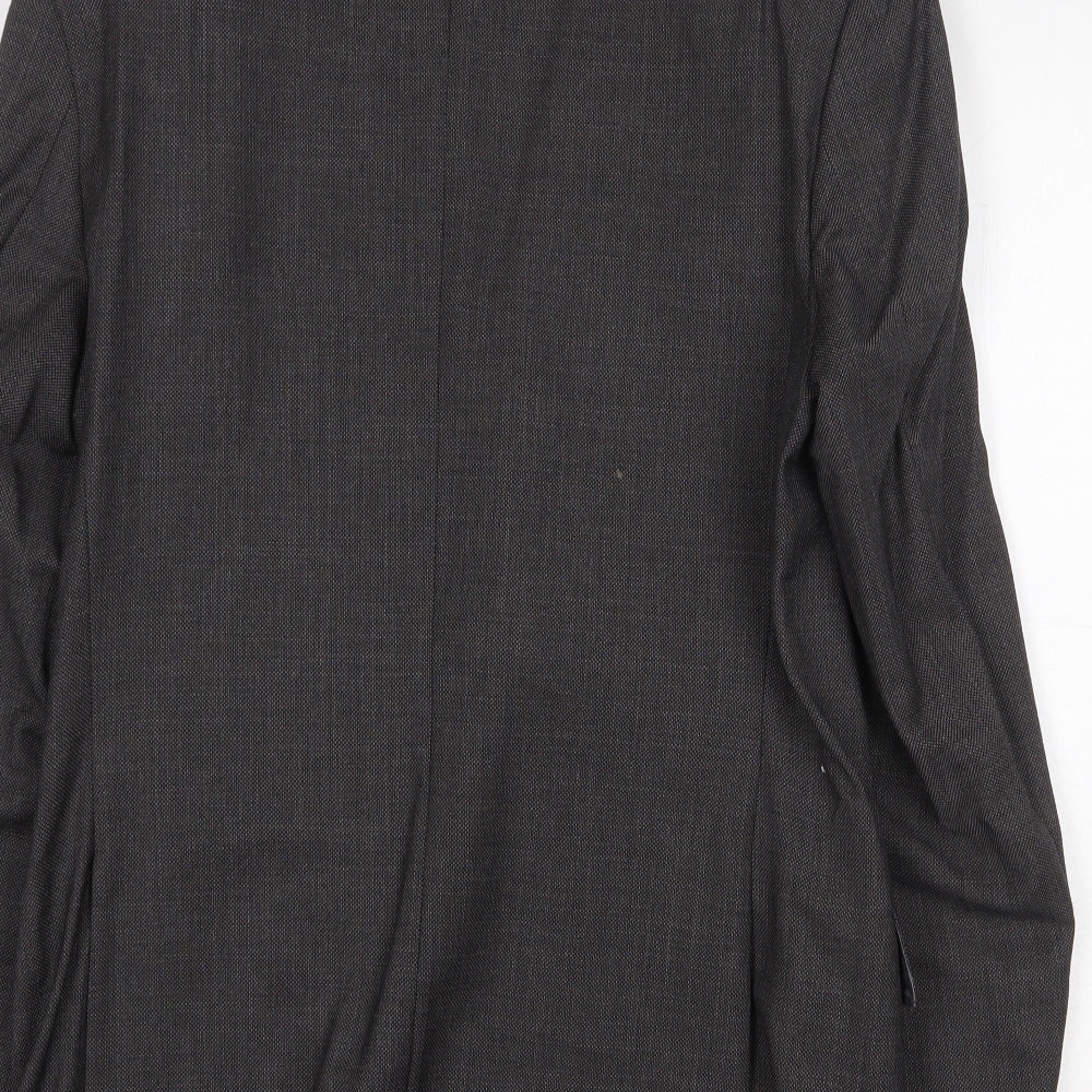 Mens UK Size 38 Marks and Spencer Regular Grey Suit Jacket